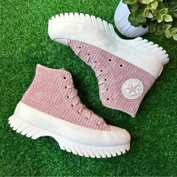 Converse Chuck Taylor All Star Ctas Lugged 2.0 Hi Stone Mauve - Picture 3 of 8